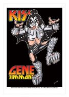 Gene Simmons - Kiss Caricature, Heroes Of Rock (Rock Pop)